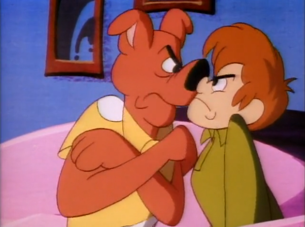  Is it just me or is Scooby about to beat the living Rogers out of Shaggy?&nbsp; 