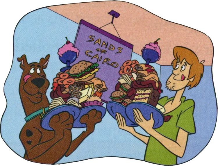 Shaggy And Scooby Food