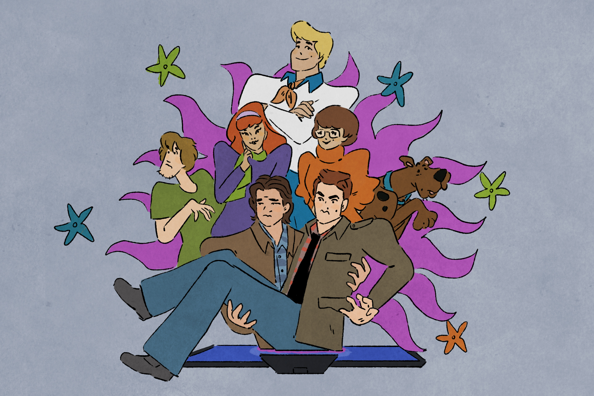 Scooby Dudes on X: Hey gang, does anyone know of any rad Scooby-Doo Rule 63  fanart? Besides the one I drew for our new episode I mean- #seriousquestion   / X