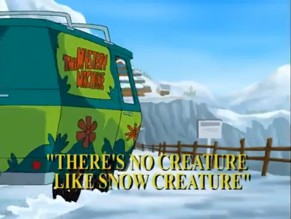  First Animator: “By the way, what lettering did we settle on for the episode title?  Second Animator: “Well, it’s a kid’s show, so I’m thinking legal-pad yellow ultra-skinny serif.”  First Animator: “Sounds good but make sure you also put it in need