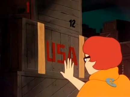 Velma engages in the time-honoured tradition of American expats across the globe.