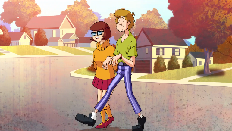 Oh sure, this is fine, but if  Velma  was forced to wear uncomfortably tight pants for viewer’s pleasure, it wouldn’t be funny at all.  It would literally be  Scooby-Doo 2: Monsters Unleashed . 