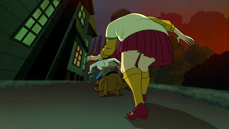  The moment we realize that Velma doesn’t skip calf day any more than Scooby skips glute day.  