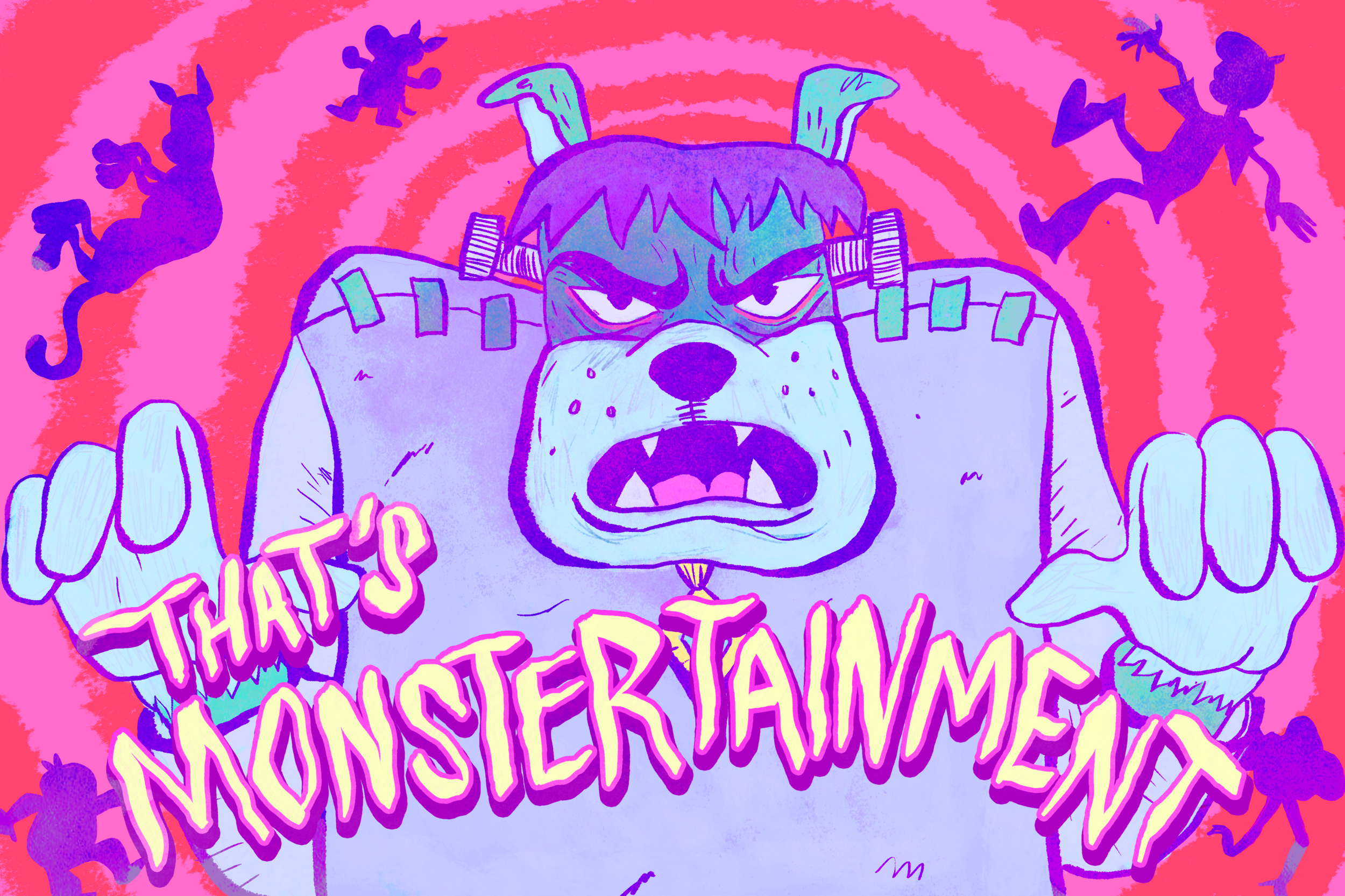   Scooby Dudes  - Episode 58: "That's Monstertainment" - Title Card by Ulibeanz 