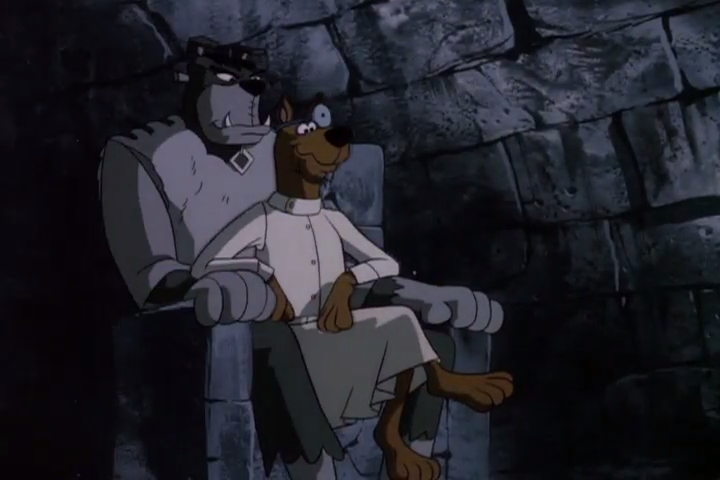  No one would have ever guessed who would end up sitting the Iron Throne.   Scooby, first of his name, Ruler of the Seven Kingdoms, King of the Andals, etc.  
