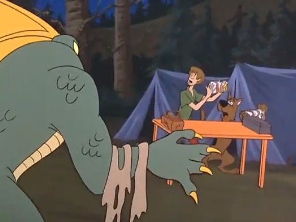  Scoob and Shag’s choreographed sandwich-making routine is ruined. 
