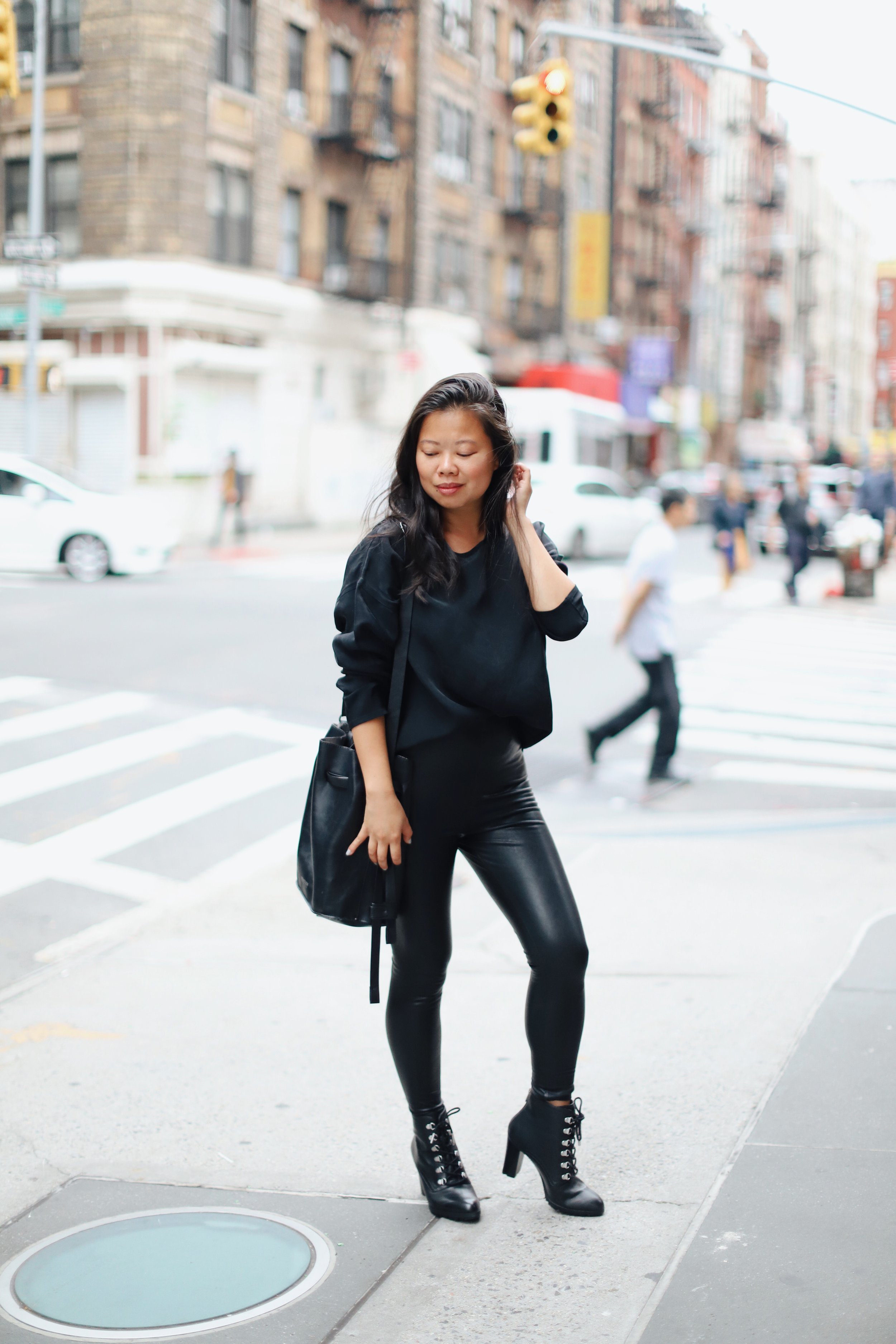 The Perfect Faux Leather Pants for F/W — Not A Rose Girl by Jamie Ng Rose