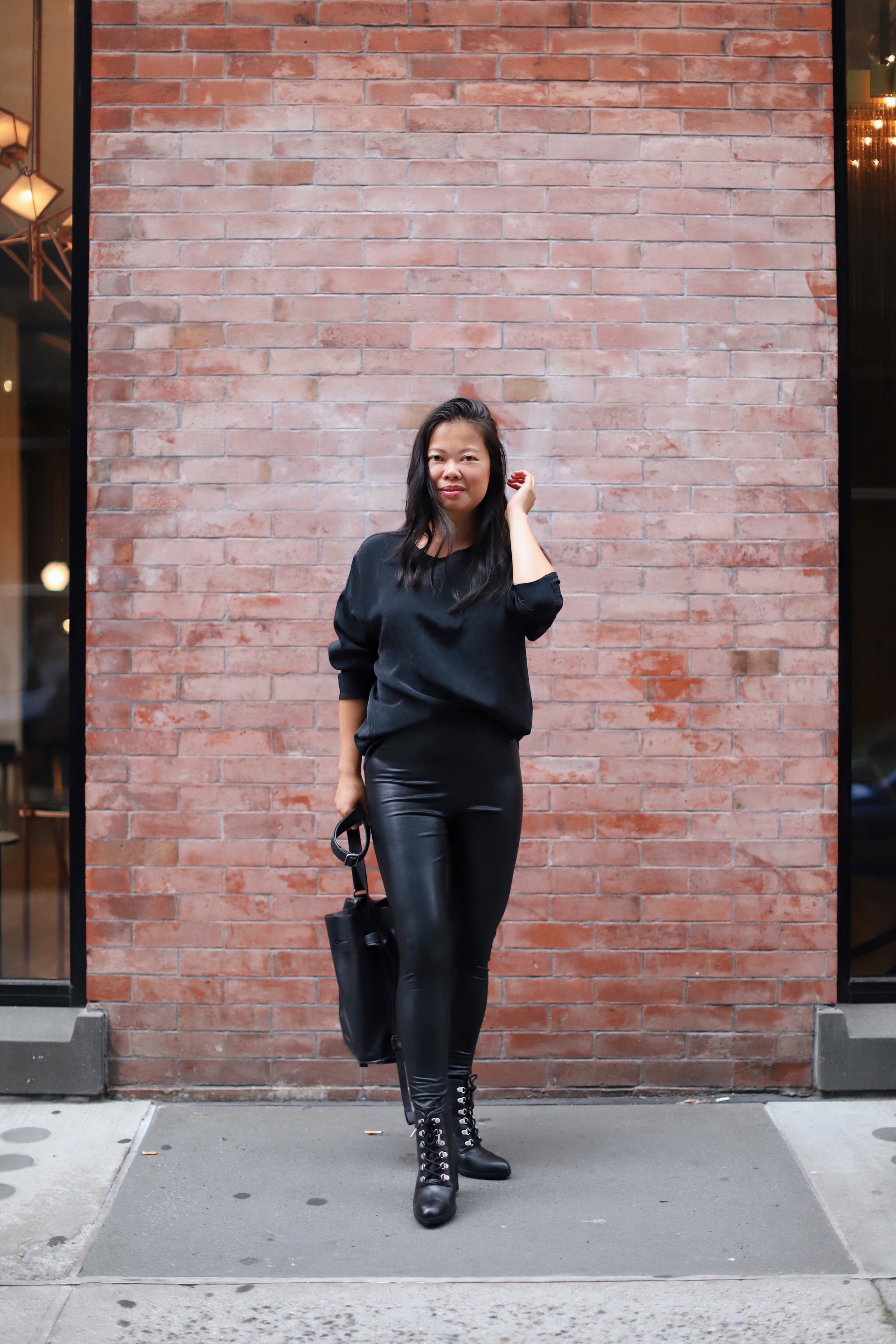 The Perfect Faux Leather Pants for F/W — Not A Rose Girl by Jamie