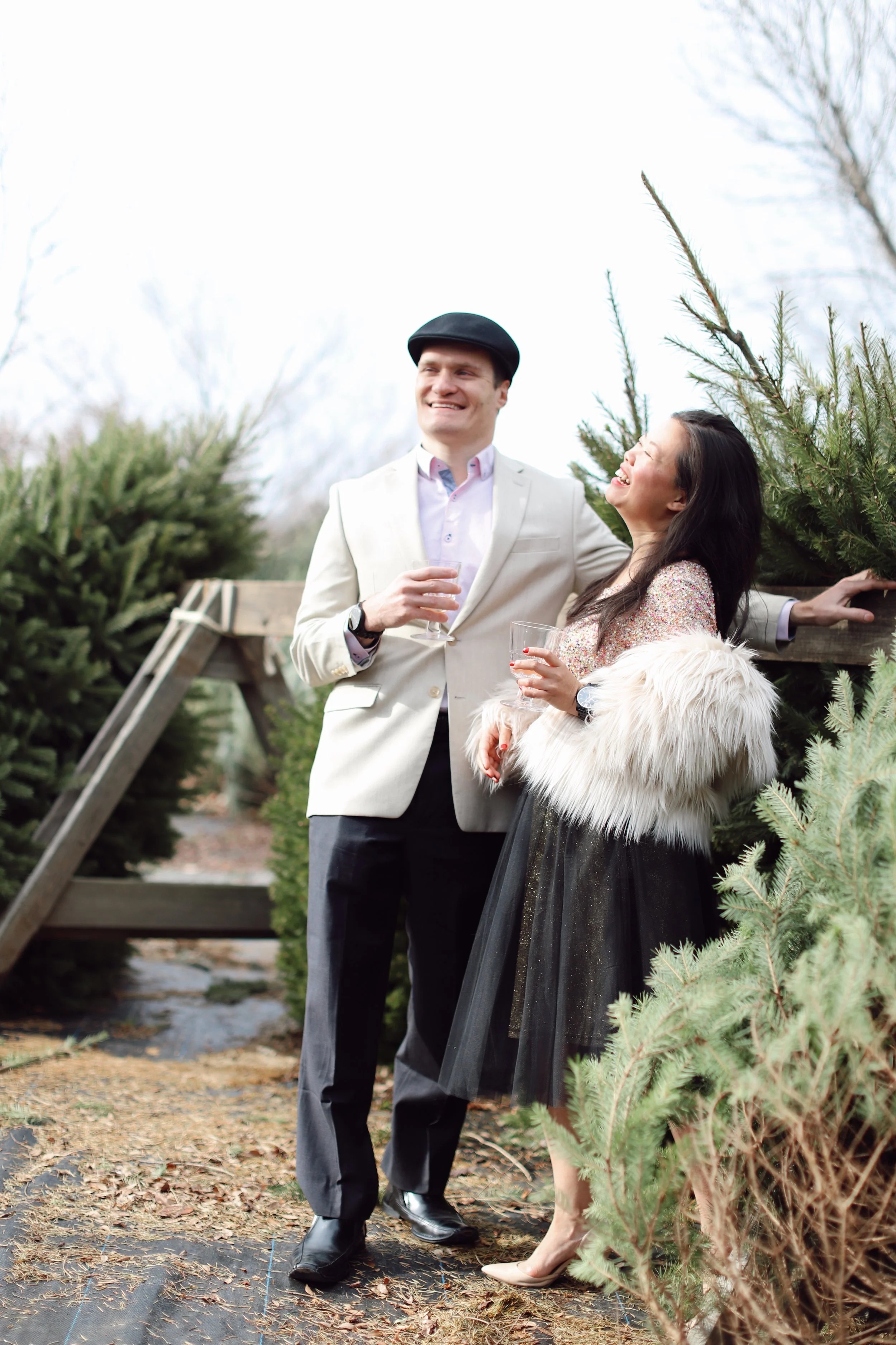 His and Hers: Couples Holiday Party Style (and Giveway)