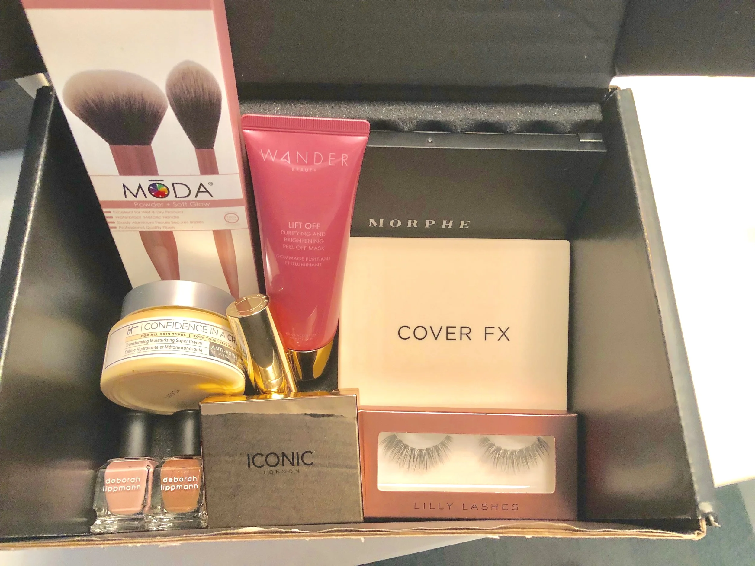 Contents of my March 2019 Boxyluxe