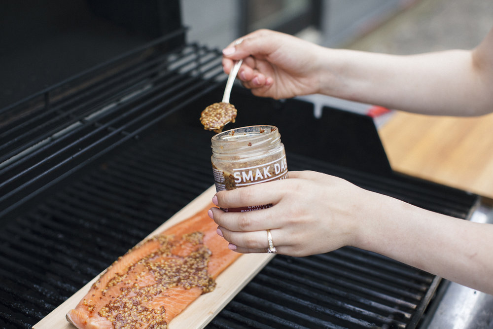 Maple Mustard Roasted Salmon