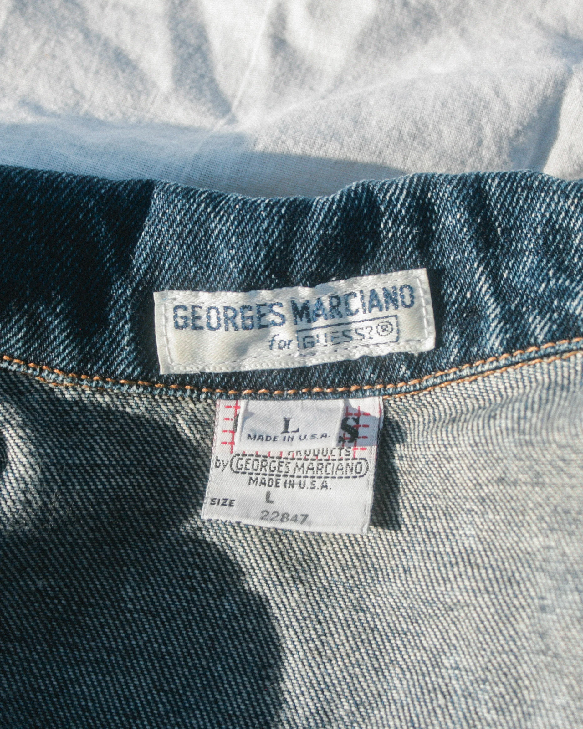 Georges marciano for guess jean jacket Clearance