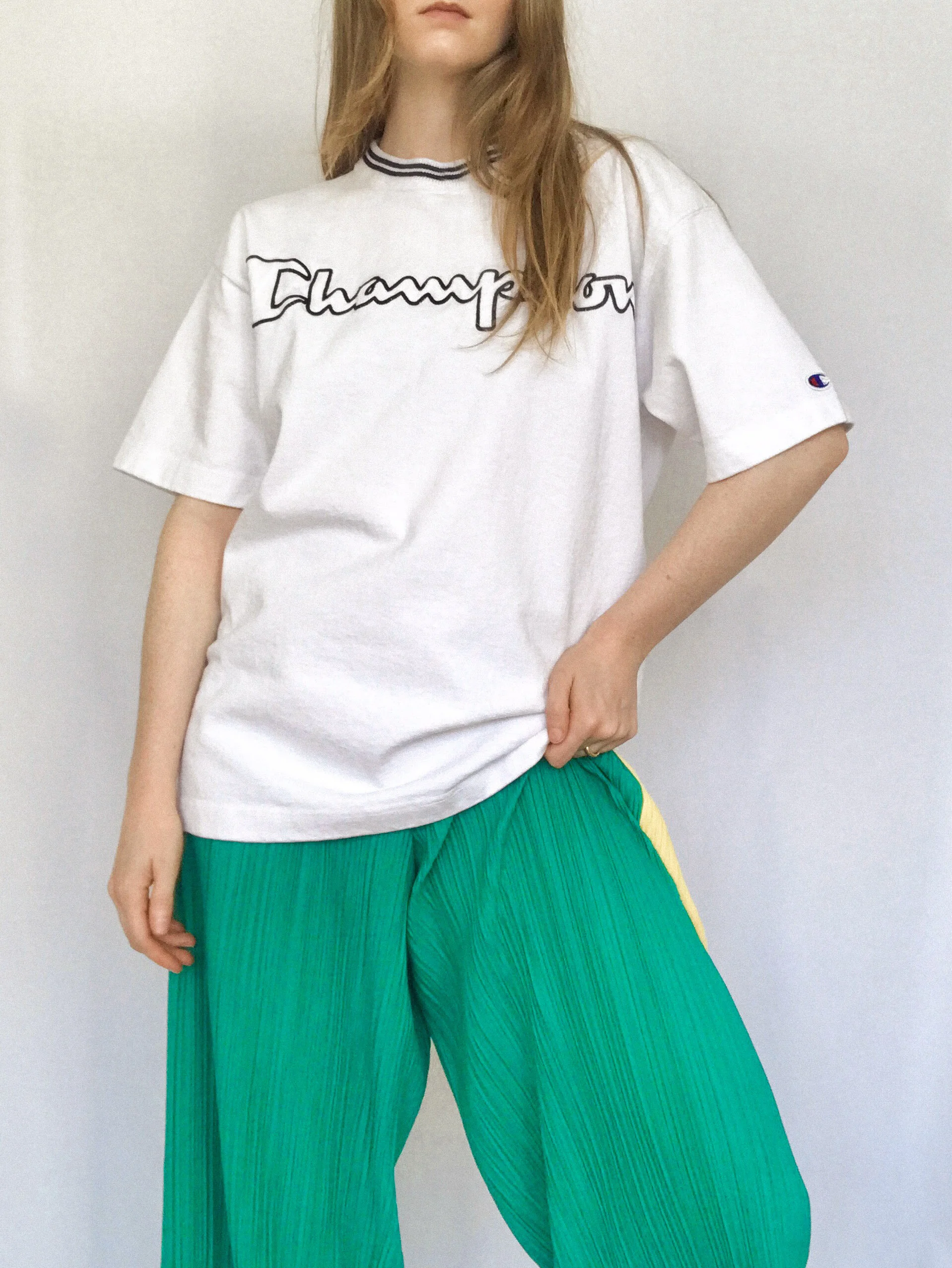 champion oversized tee