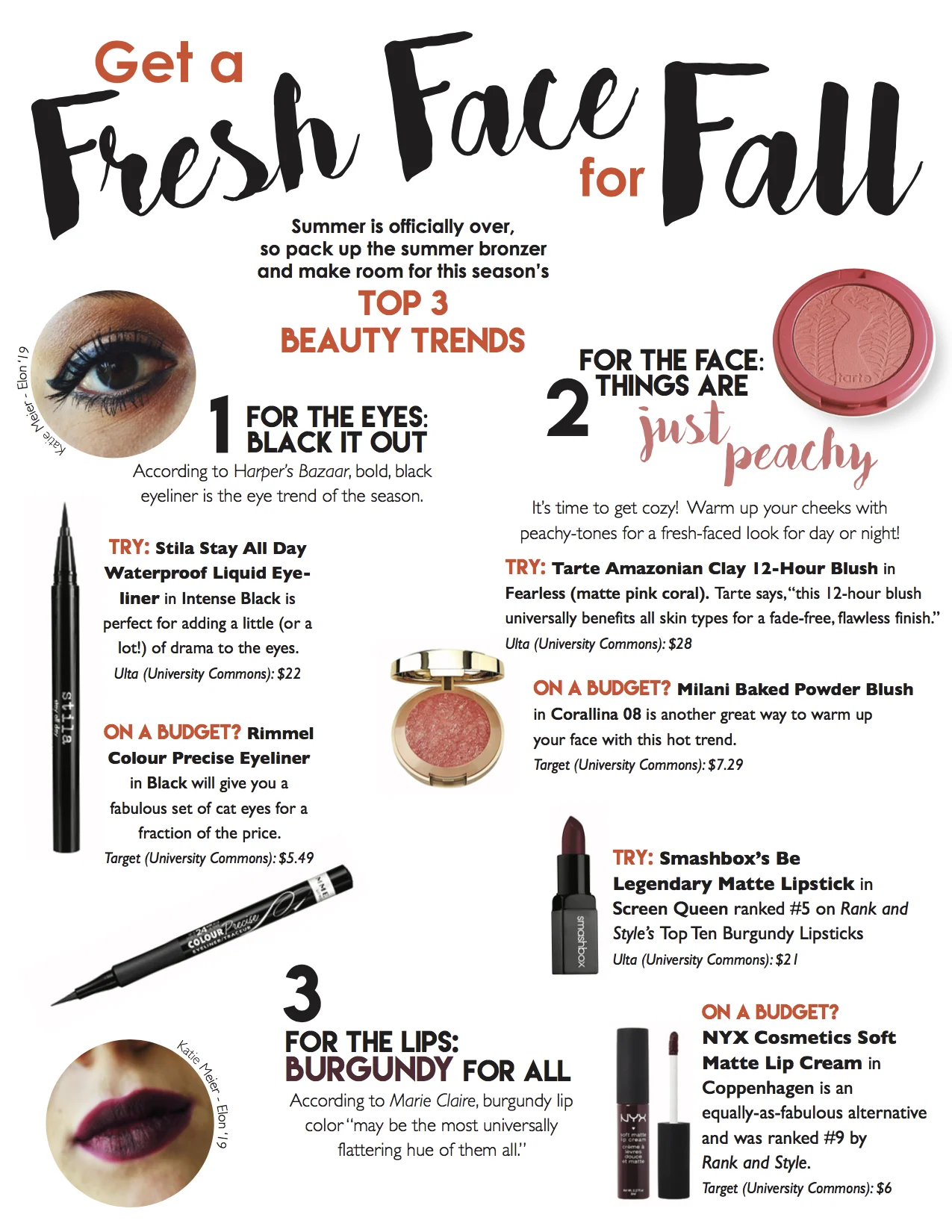 Get a Fresh Face for Fall