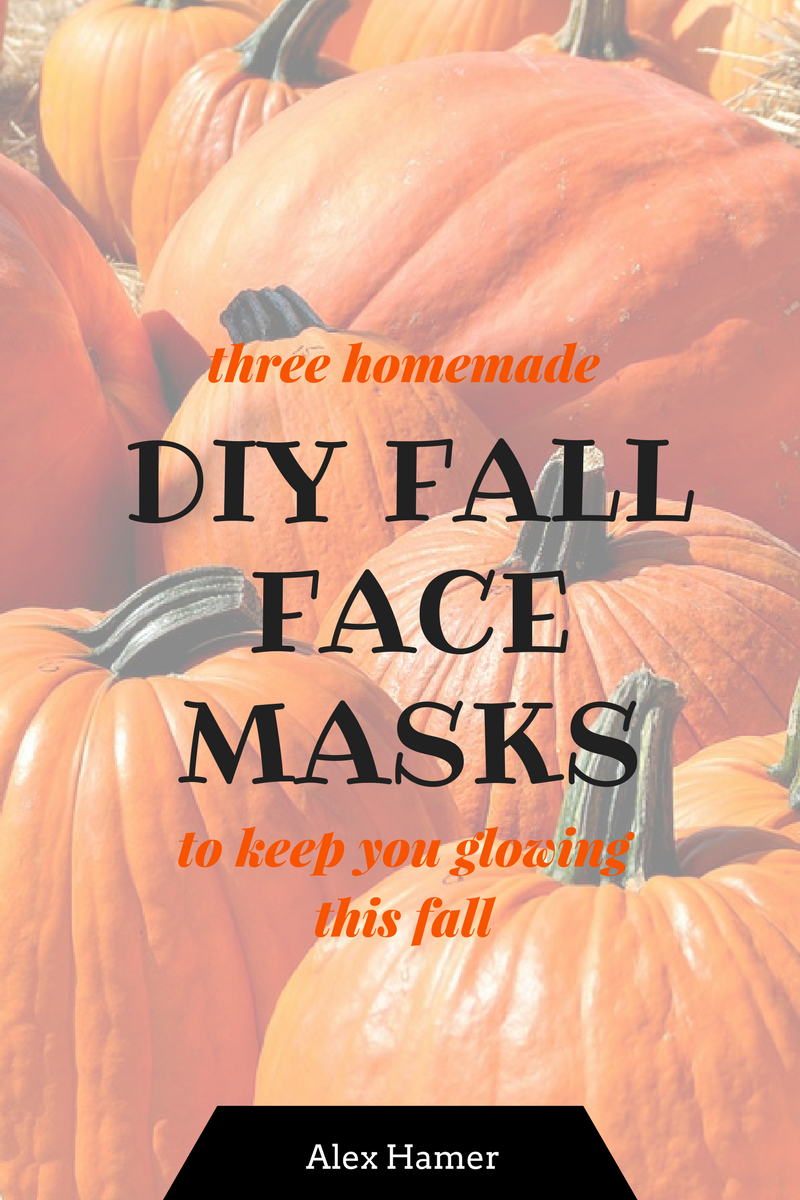 DIY Fall Face Masks