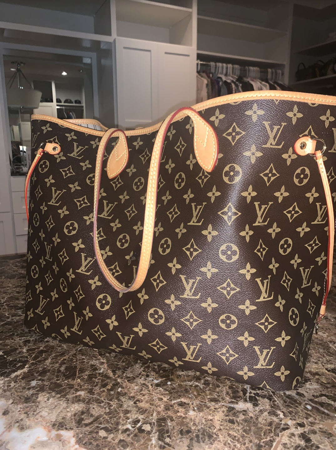 How A Burned Louis Vuitton Neverfull Bag Is Restored, bag, Louis Vuitton