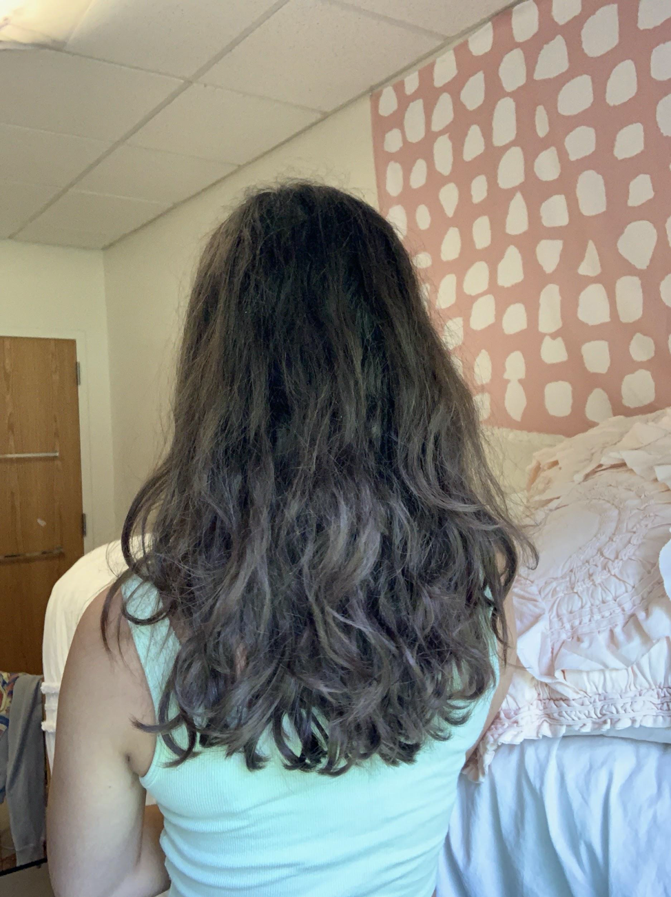 I Tried Using the TikTok Famous “Curly Girl Method” on My Non-Curly Hair —  THE EDGE