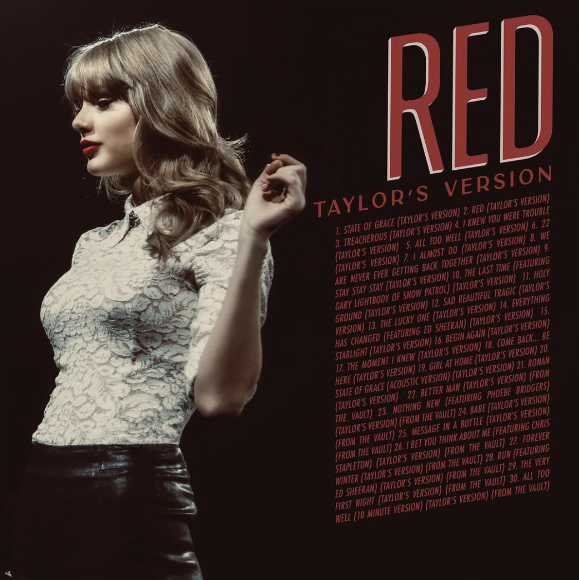 Red (Taylor’s Version) for All Your Moods