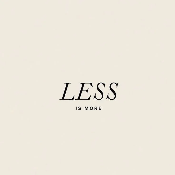 Consume Consciously: All You Need is Less