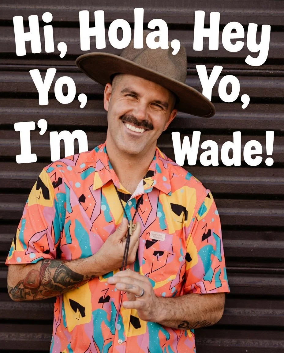 Hi, Hola, Yo Yo, Howdy! I&rsquo;m Wade 👋🏼 Out of all my 16 years on social, I&rsquo;ve never properly lined out who I am and what I actually do. 

I first want to just thank all of you who have been watching and participating in my life online and 