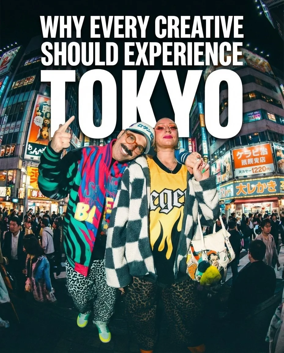 Tokyo has been transformational. It&rsquo;s far more than a city. It&rsquo;s an entire universe. So many creative unlocks and perspective shifting. I think every creative should experience the magic of Tokyo if they get the opportunity. Anthony Bourd