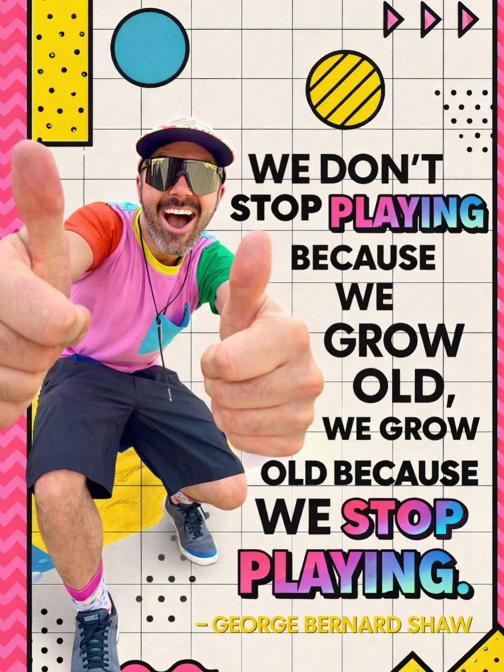 There are endless reasons why I believe with all my being that humans need to play more&hellip;especially as we age. Some of the greatest human achievements stem from the heightened ability to lock into a state of play. Jobs, Einstein, Disney, all th