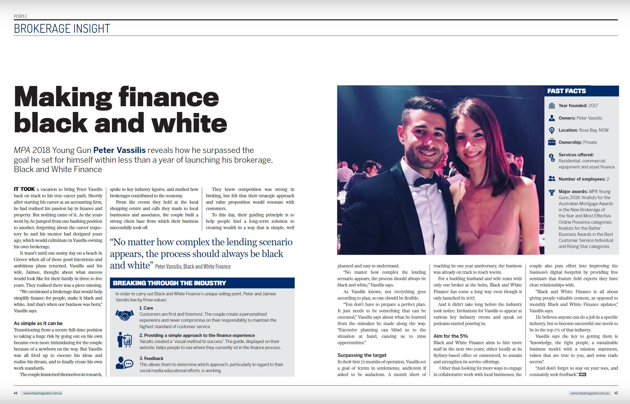 CLICK HERE FOR THE DIGITAL VERSION PAGES 44/45    CLICK HERE FOR THE URL LINK