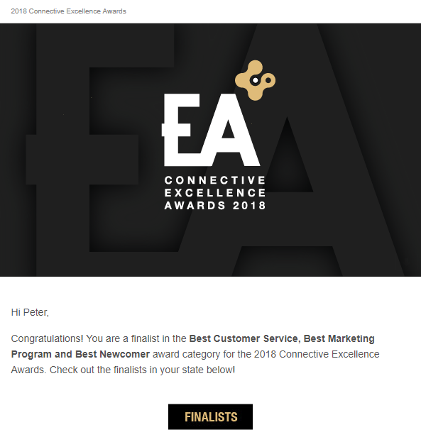 Finalists - Connective Excellence Awards 2018