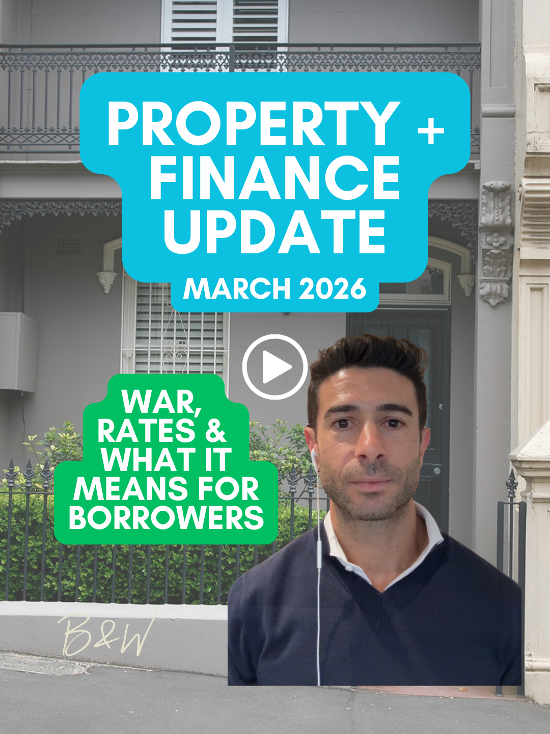 March 2026 Property Market Update: War, Rates &amp; What It Means for Australian Borrowers