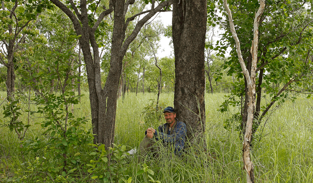  Day five.&nbsp; Tough tough going.&nbsp; This section produced over 20 kilometres of brutal swamp country.&nbsp; Mosquitoes like you've never seen them before.&nbsp; And infested with snakes.&nbsp; At the scene of this photo I was getting smashed by