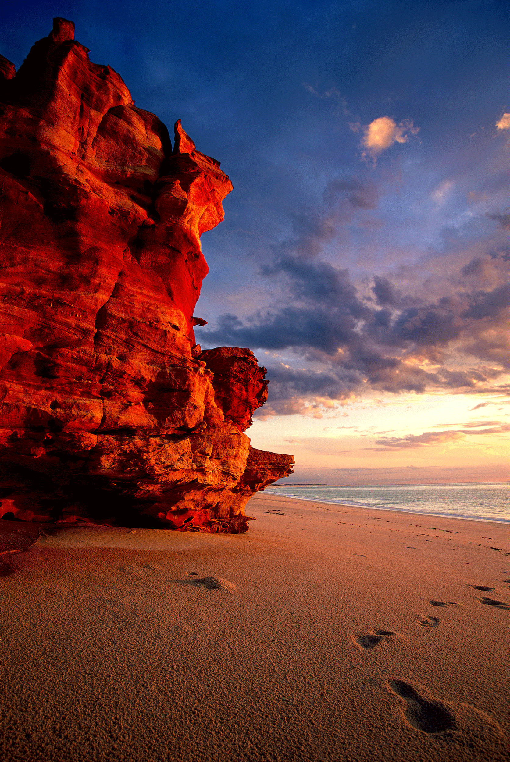 Nature's Light Show, Cape Leveque, Kimberley, Western Australia, 1999. Edition of 100.