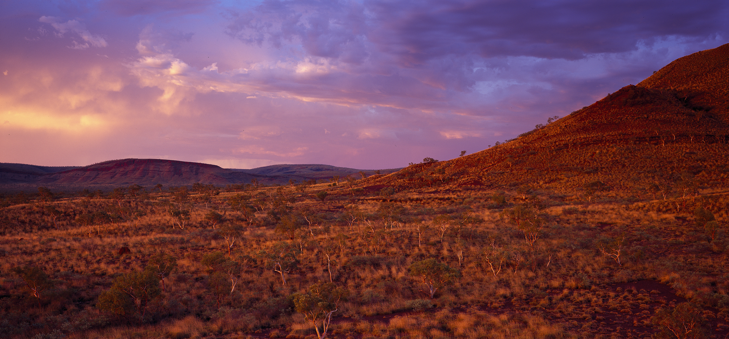  View Looking West from Mt Delphine, Hamersley Range, Western Australia, 2015.&nbsp; Edition of 3. 