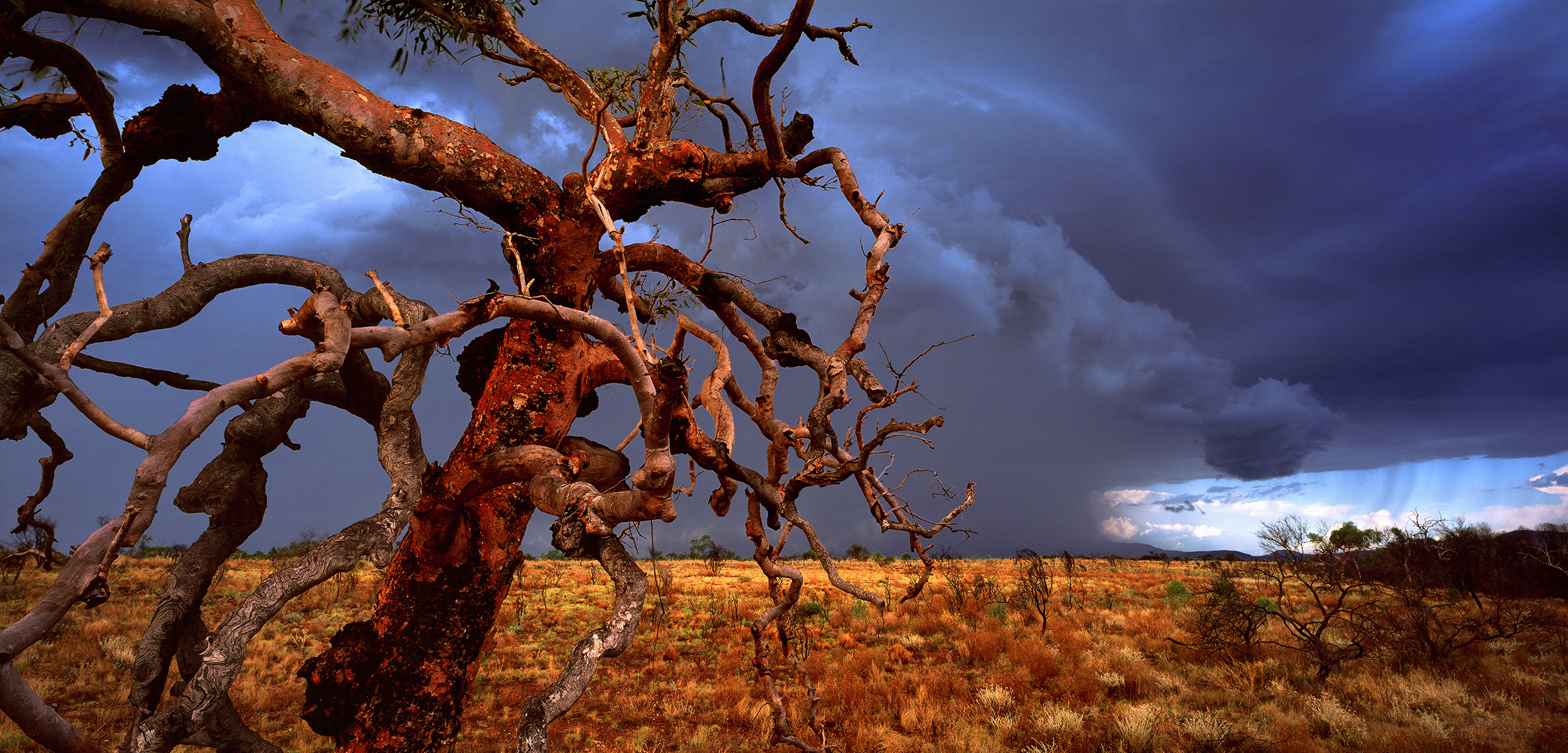 Build-up Storm, Hamersley Range, Paraburdoo, Western Australia, 2006. Edition of 5.