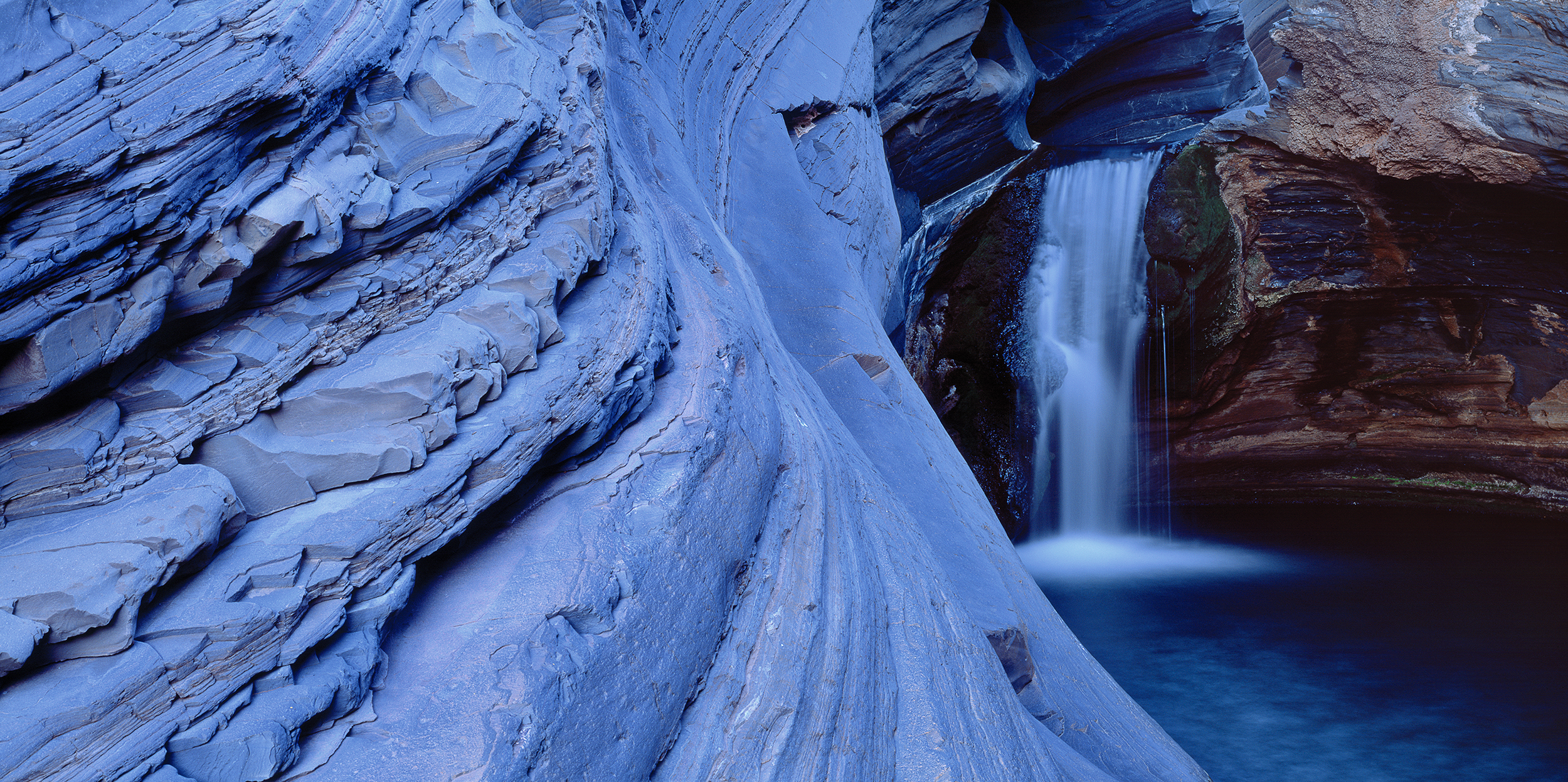 Spa Pool, Hamersley Gorge, Western Australia, 2005. Edition of 3.
