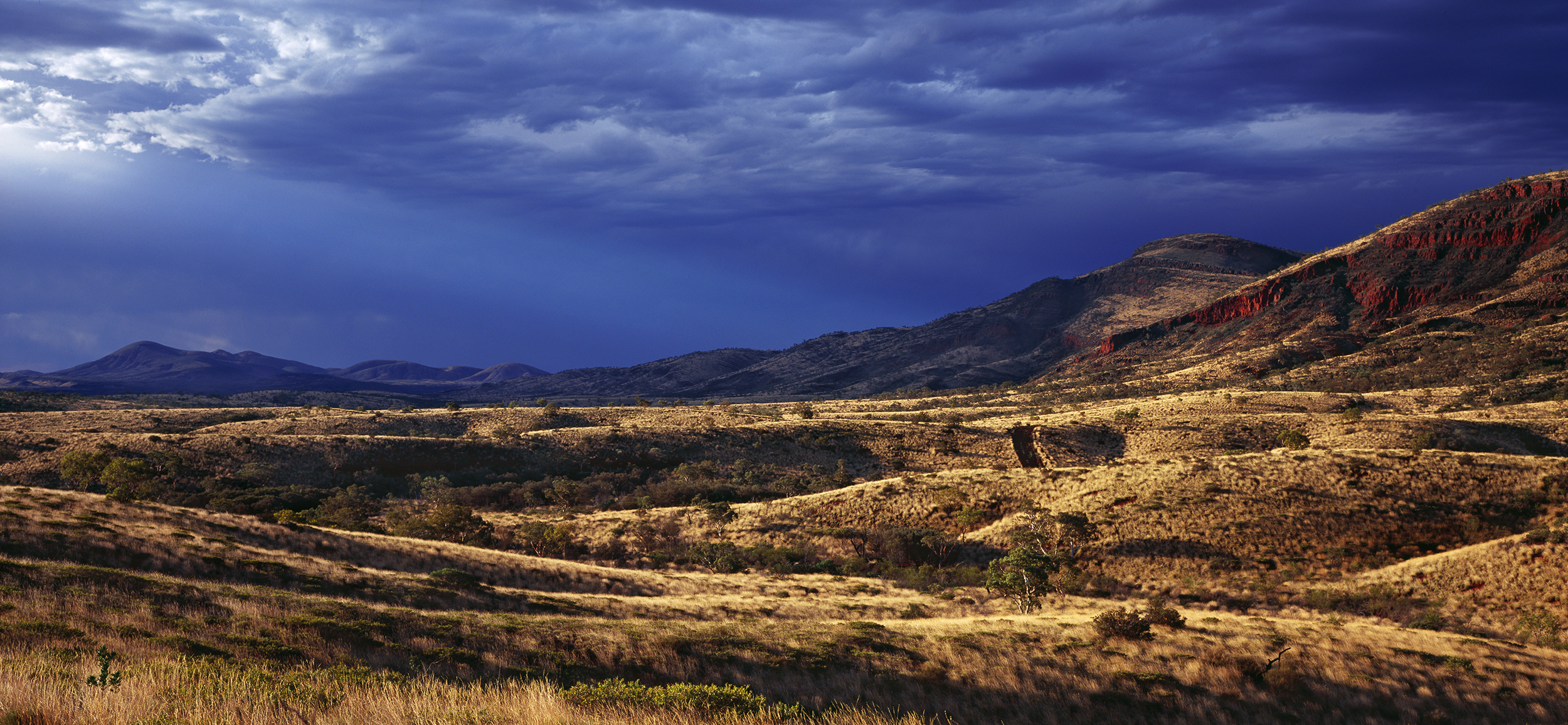 Summer Storms, Looking towards Mt Turner, Paraburdoo, Western Australia. Edition of 3.