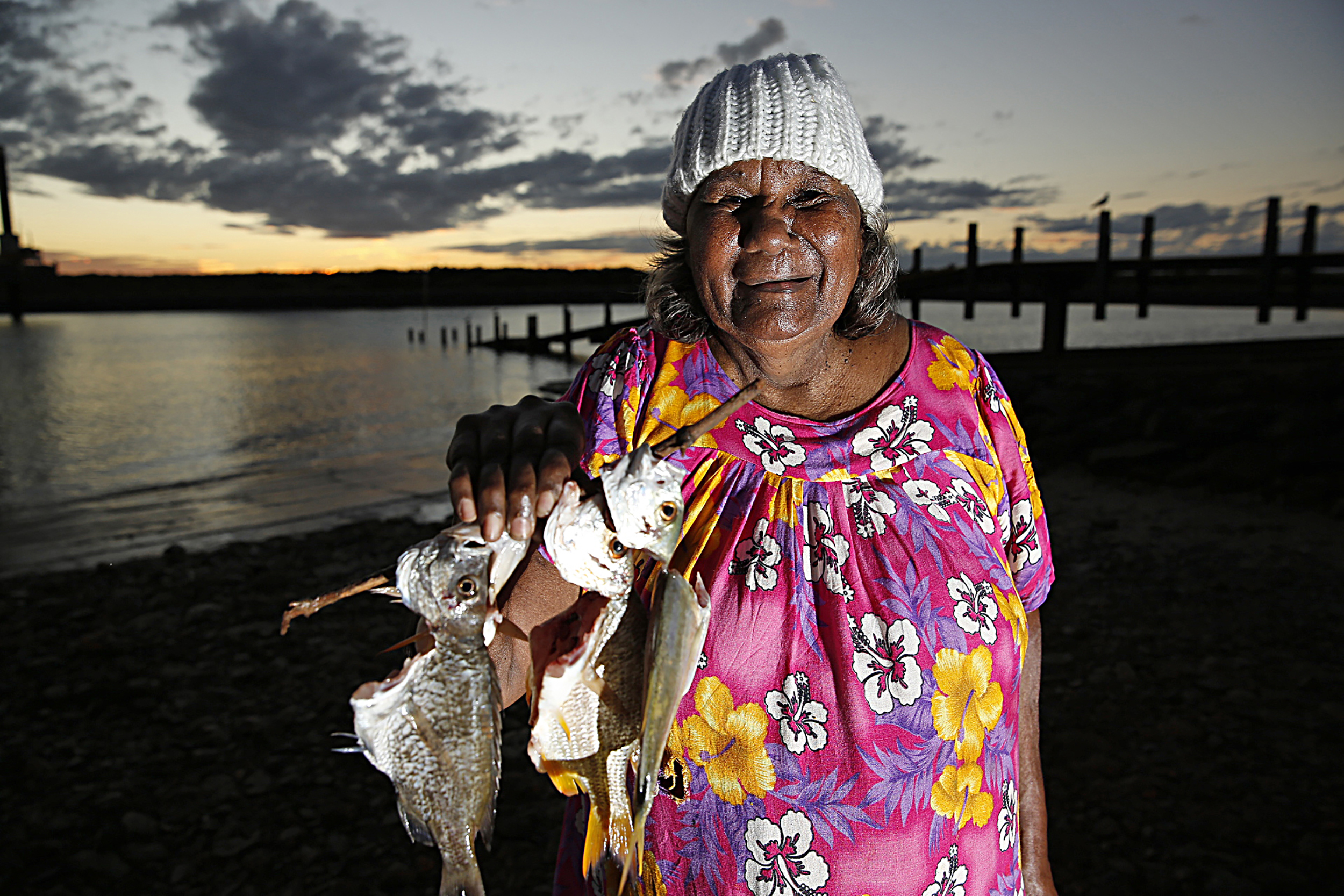  Pansy Hicks, Artist, Roebourne, 2013.&nbsp; Edition of 3. 