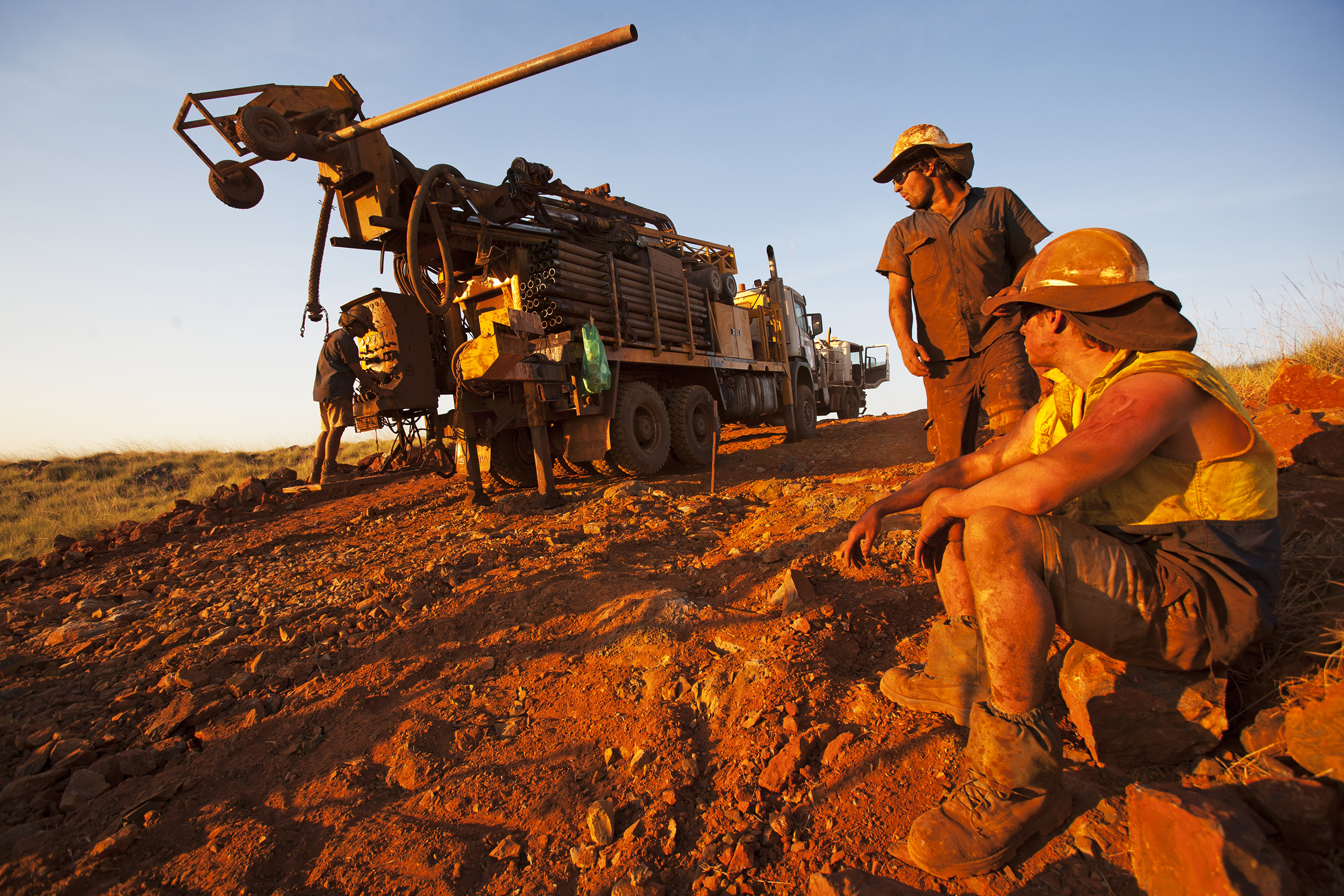  Early Exploration, Pardoo Iron Ore Project, Port Hedland, Western Australia, 2007.&nbsp; Edition of 3. 