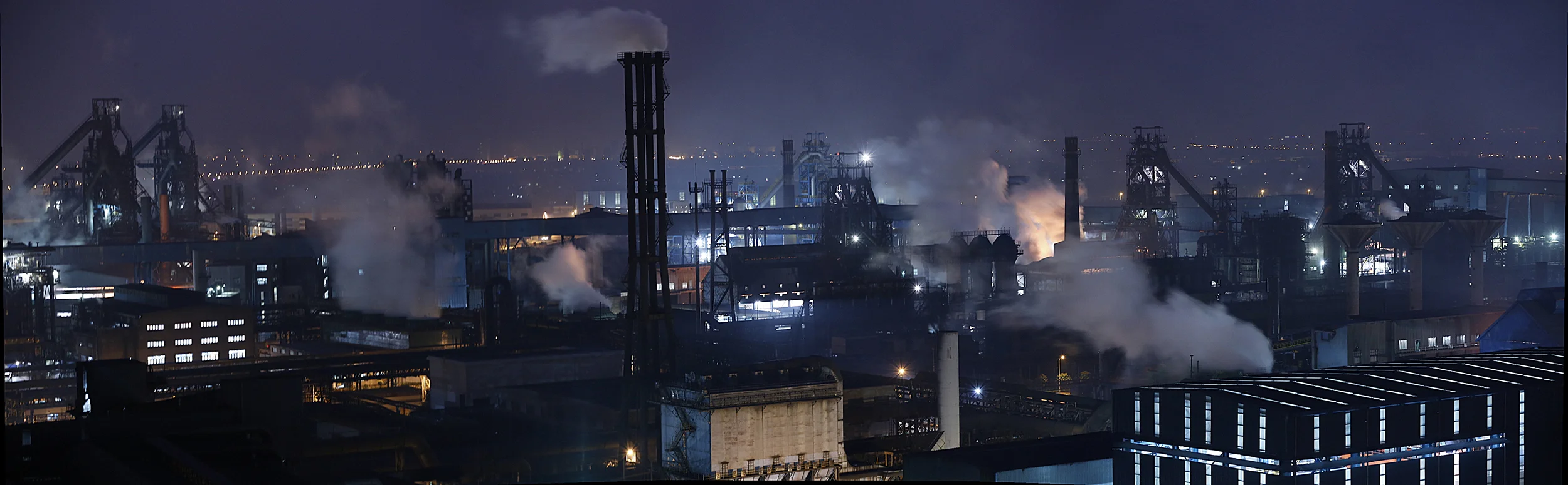 Steel Mill Landscape, China, 2014. Edition of 3.