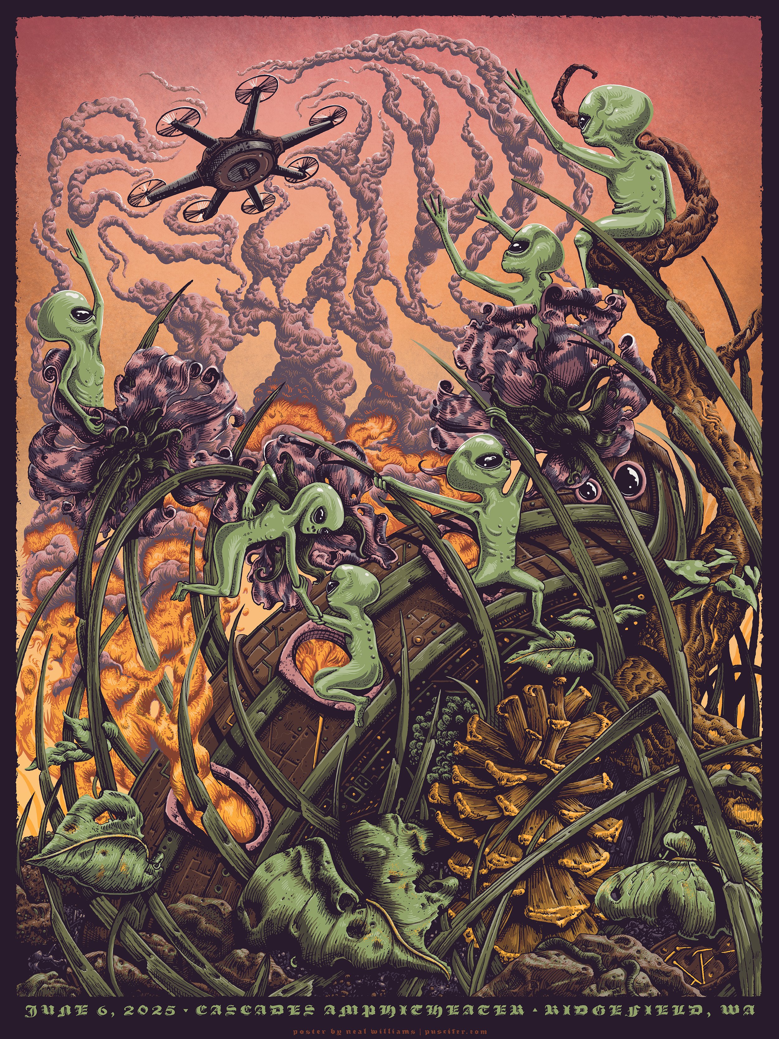 Puscifer Ridgefield WA Poster v1 2.JPG