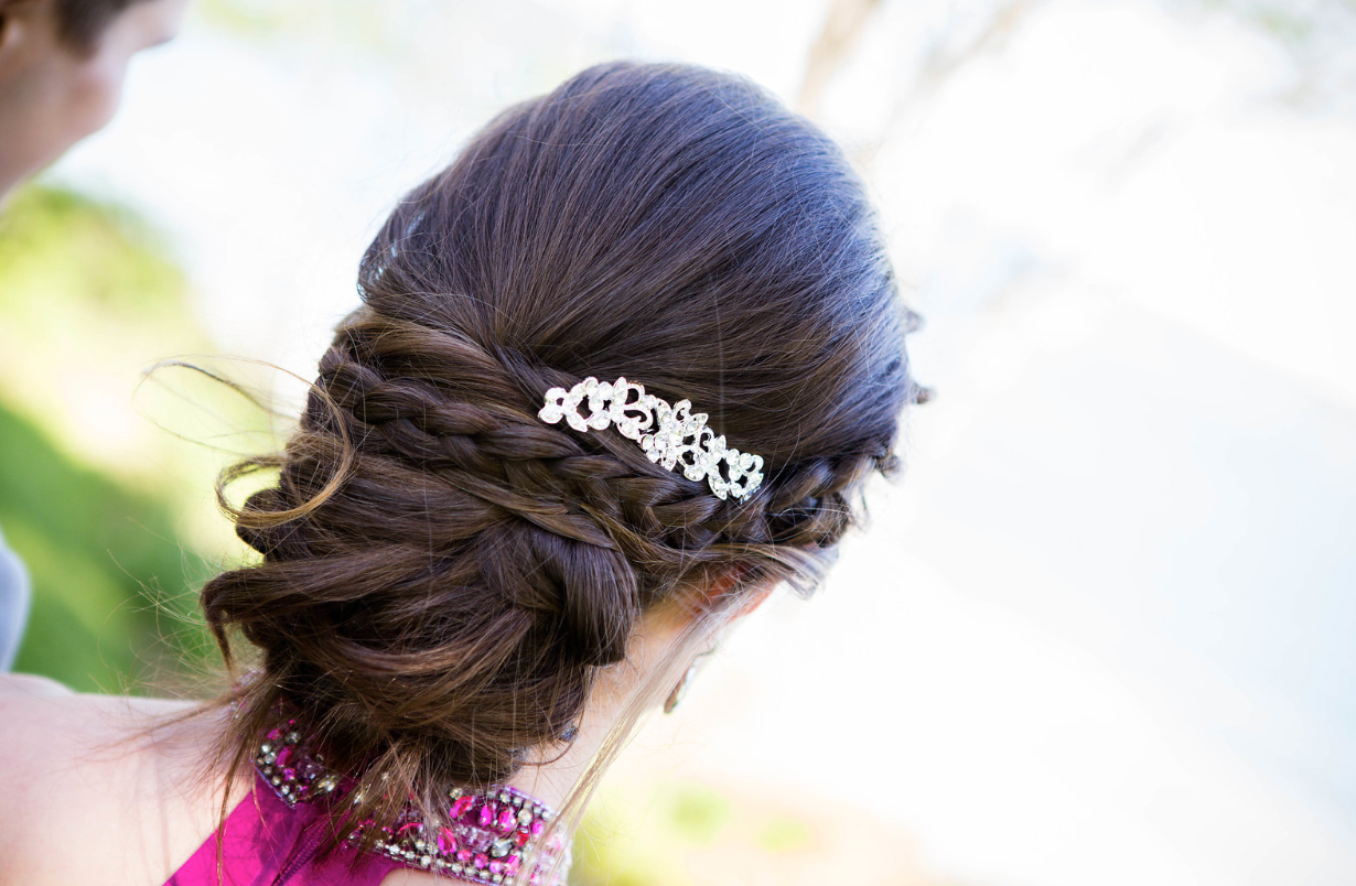 Prom hair