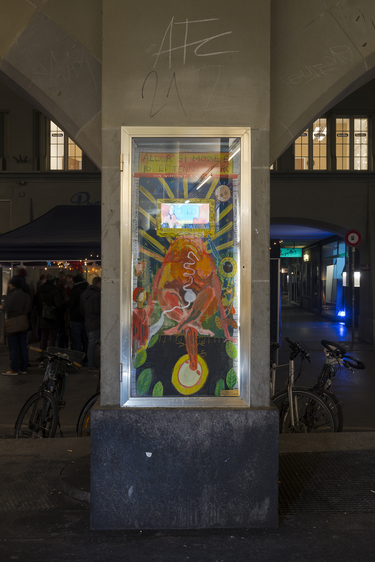 Vincent Scarth Allor si mosse, e io li tenni dietro, Dezember 2015 www.vincentscarth.tumblr.com
