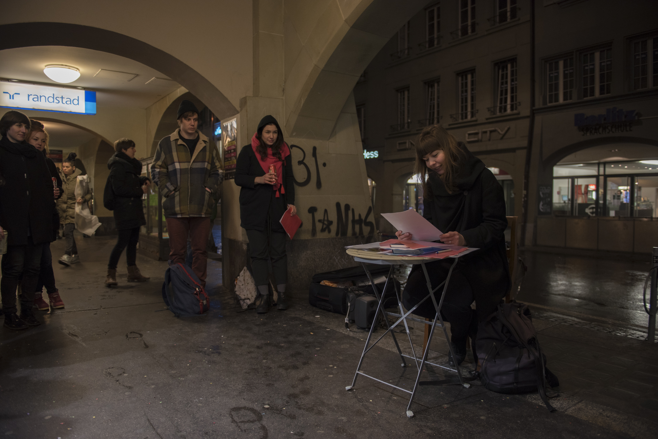 Lesung von Rebekka Bangerter , Februar 2015