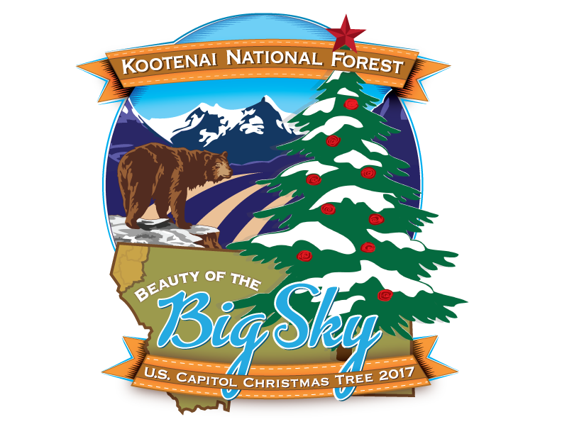 U.S. Capitol Christmas Tree Stopover in Trout Creek