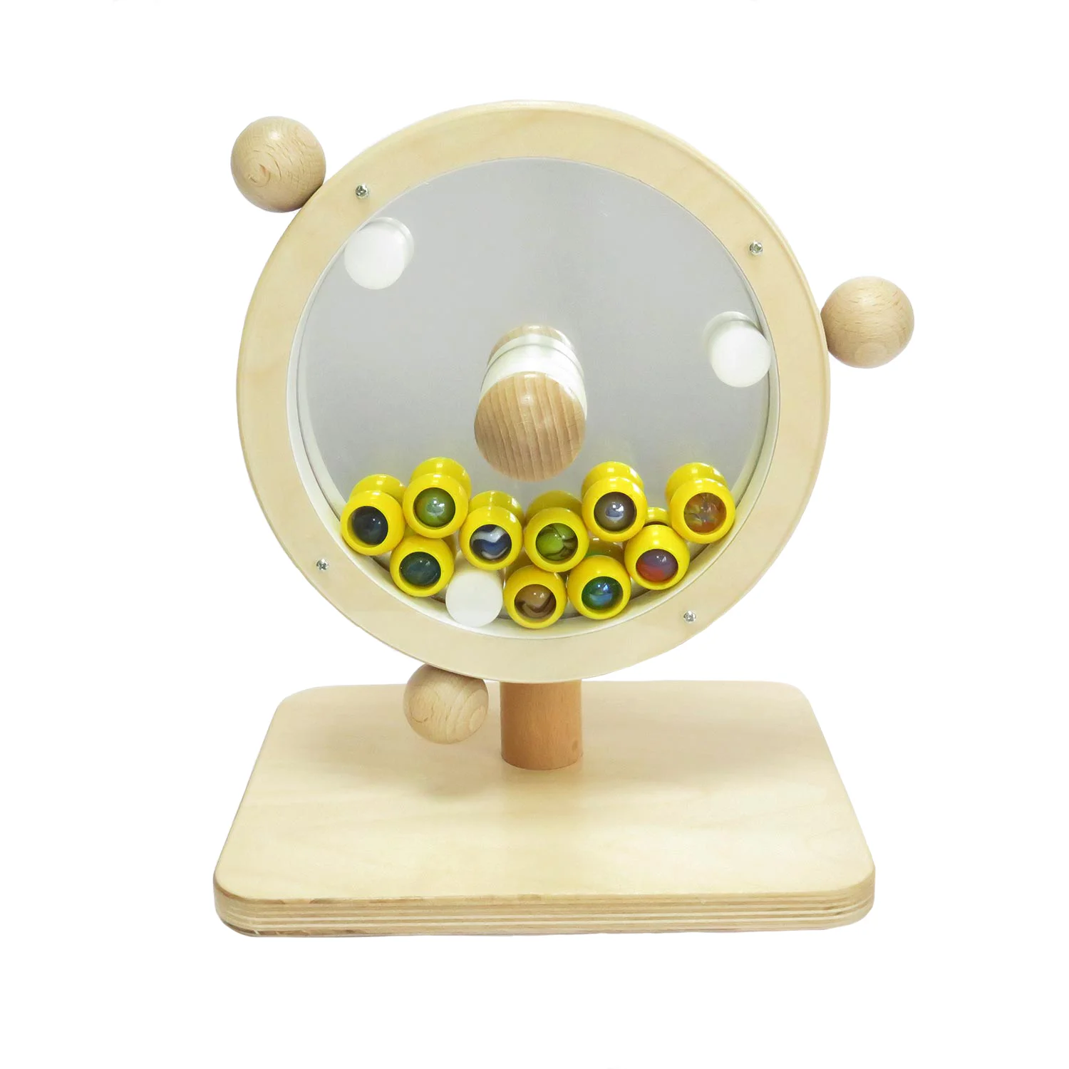 Sentoy Wooden Toy Marble Wheel