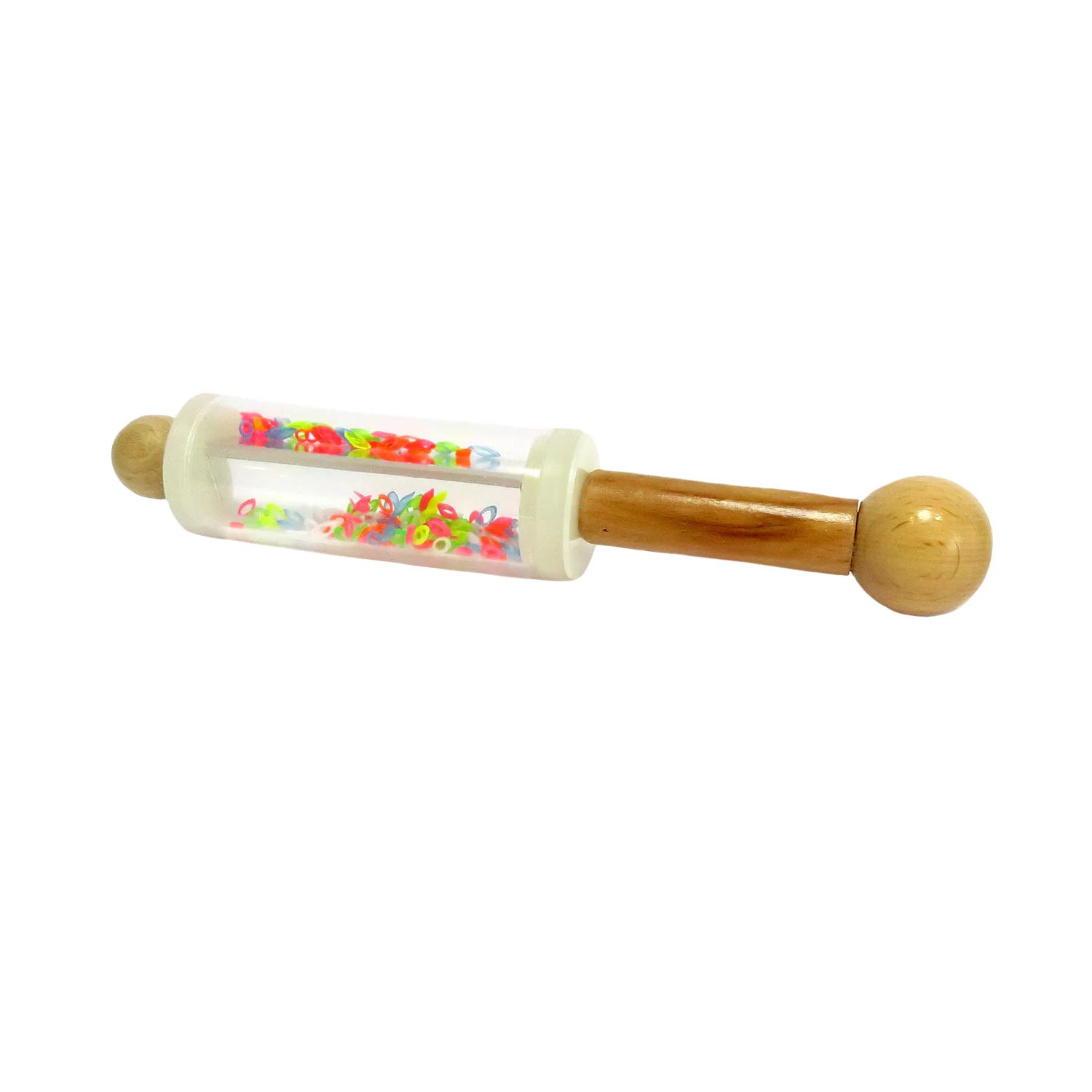 Sentoy Wooden Toy Fluorescent Roller Shaker