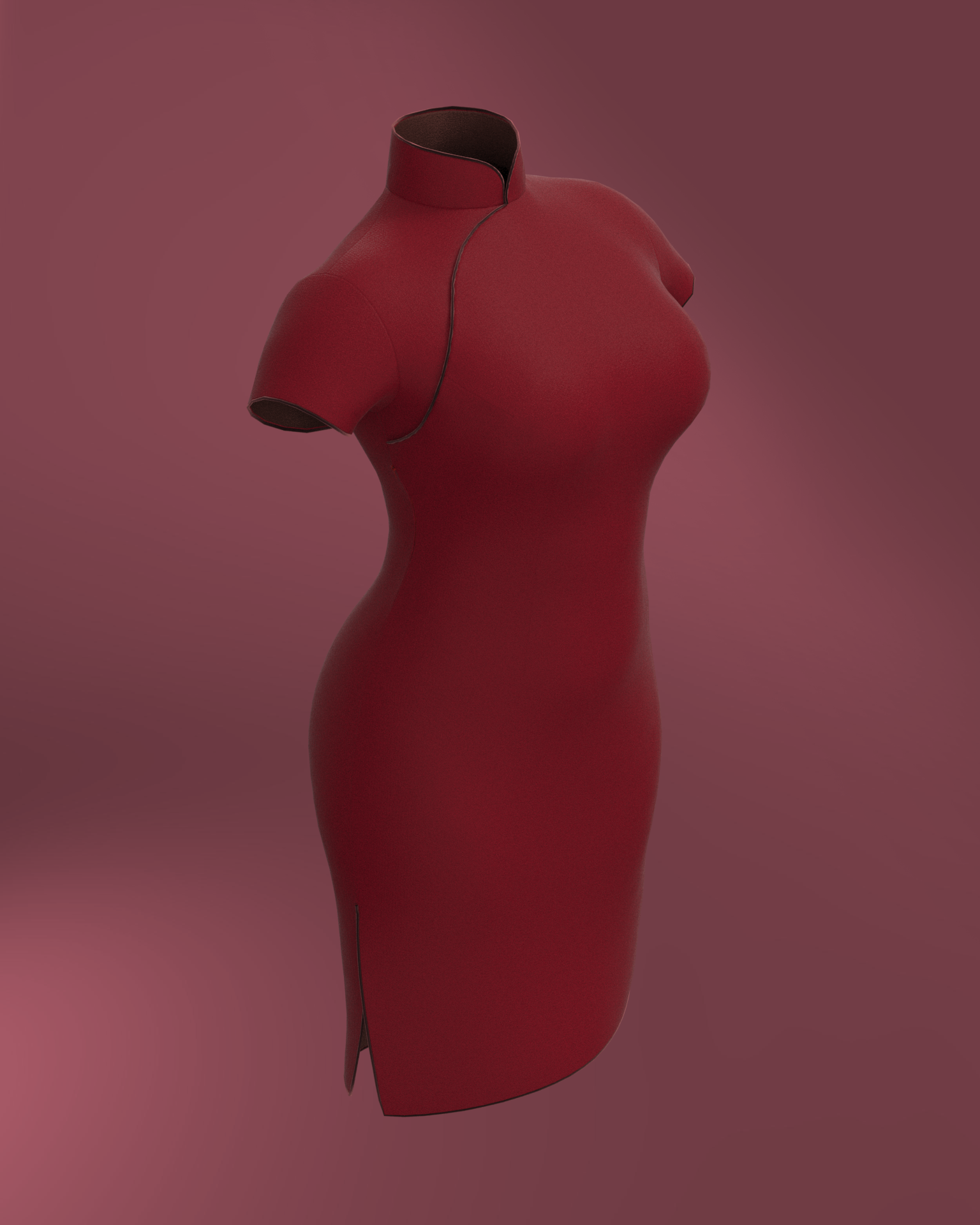 20220612 Red Knit Cheongsam_18.png