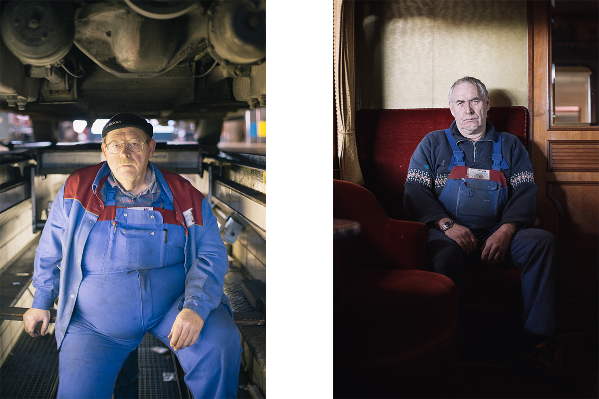 Heinrich (l), Helmut (r), engineers