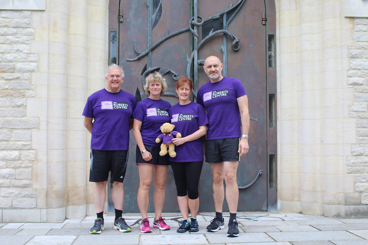 From left to right: The Very Reverend David Brindley, Dean of Portsmouth; The Canon Debbie Sutton; The Reverend Dawn Banting; Canon Chancellor Peter Leonard