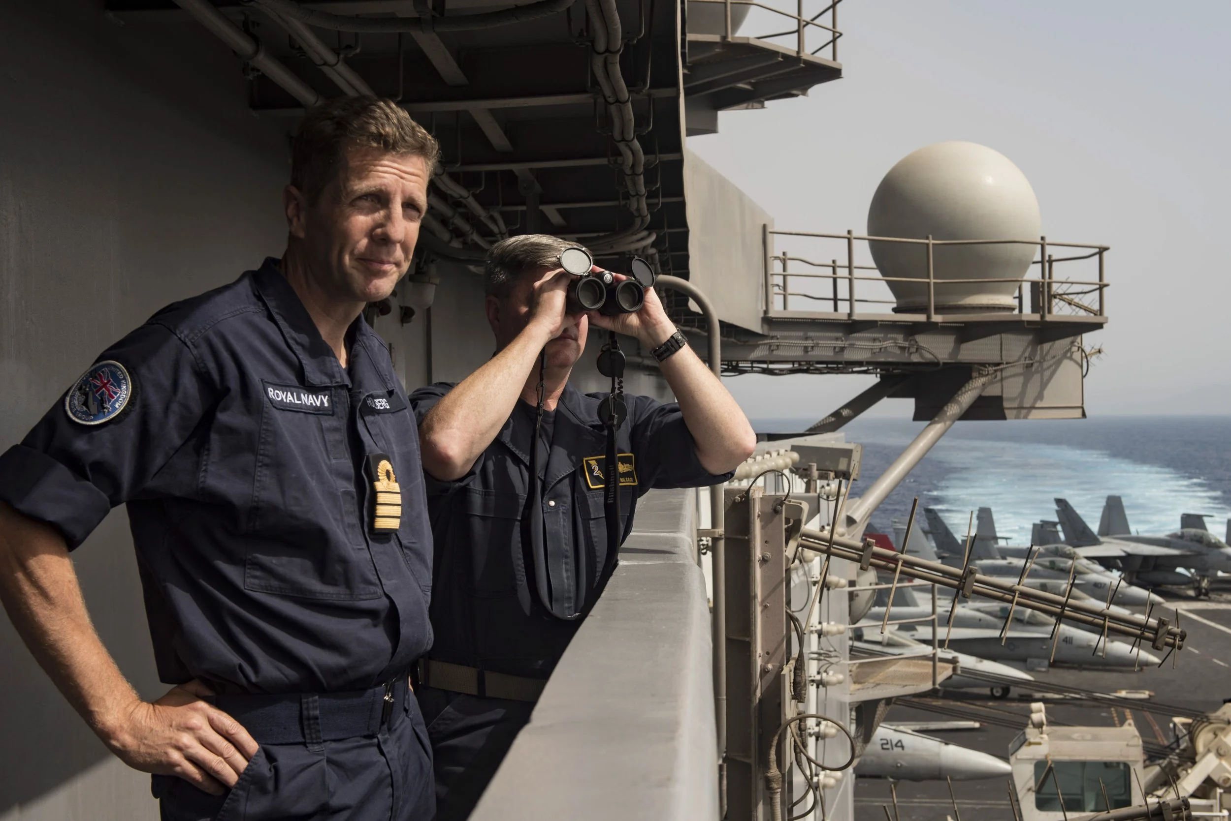 Aircraft carrier USS George HW Bush pays Portsmouth a visit 3.jpg