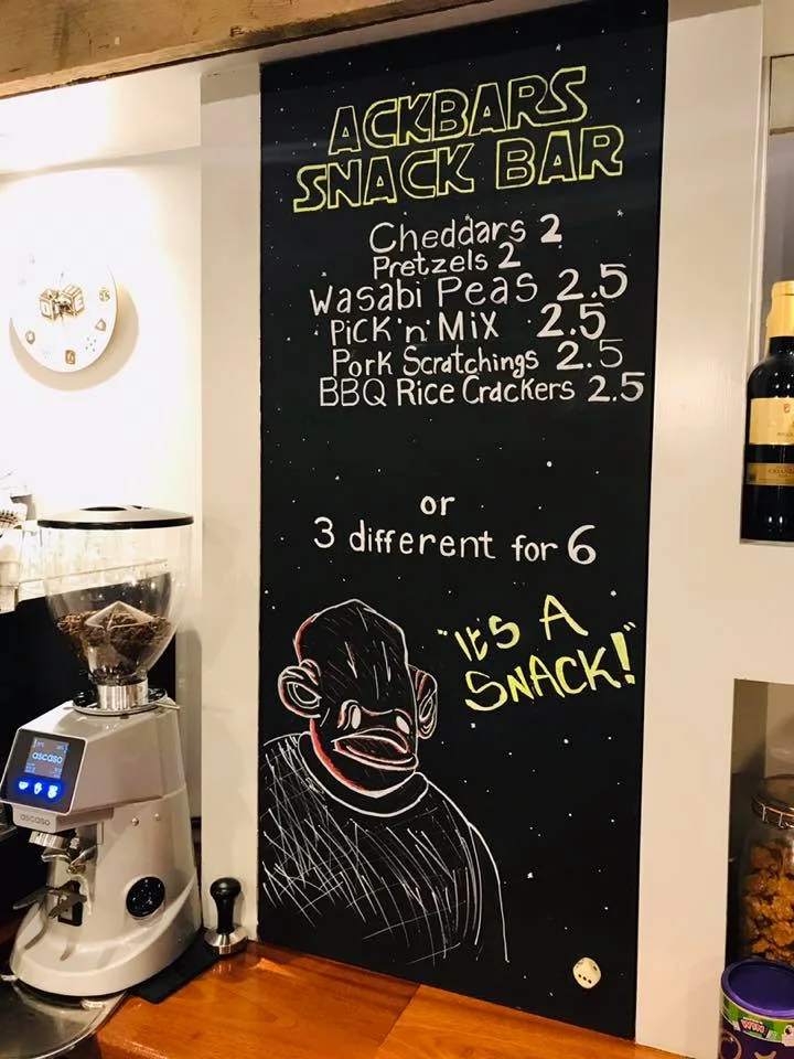 snack bar at Dice Portsmouth